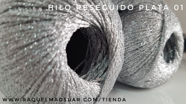 Hilo reseguido Plata